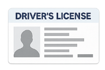 License front example